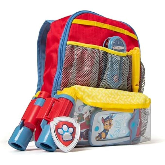 Bandai PAW PATROL PUP PACK BACKPACK ROLE PLAY SET (15 PIECES) - Image 1